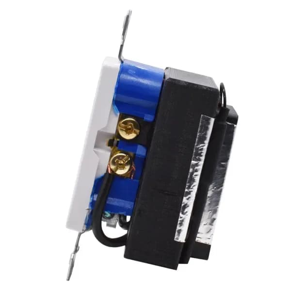 Rectangular Hardwired Décor Receptacle Outlet Plug With Wifi 4K UHD Camera