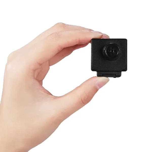 Miniature Pocket Black Shirt Button With 1080P HD Camera