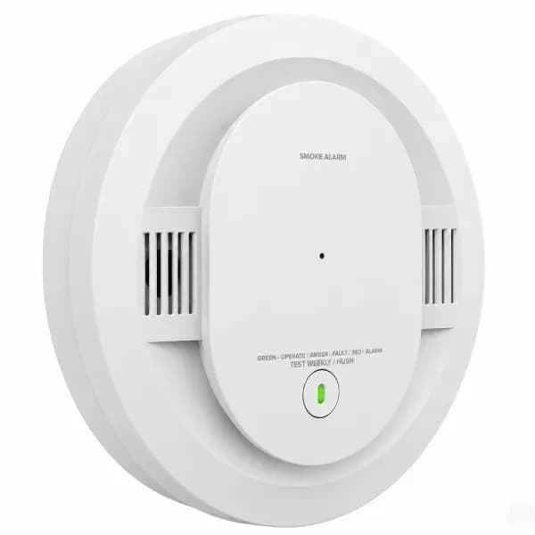 Fully Functional Emergency Smoke Detector Alarm With 4K Wifi Camera