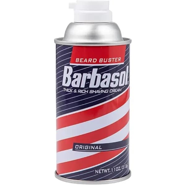 4K UHD Barbasol Shaving Cream Can Camera