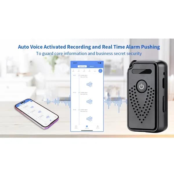 480 Hour Battery Mini Handheld Wifi Audio Voice Recorder