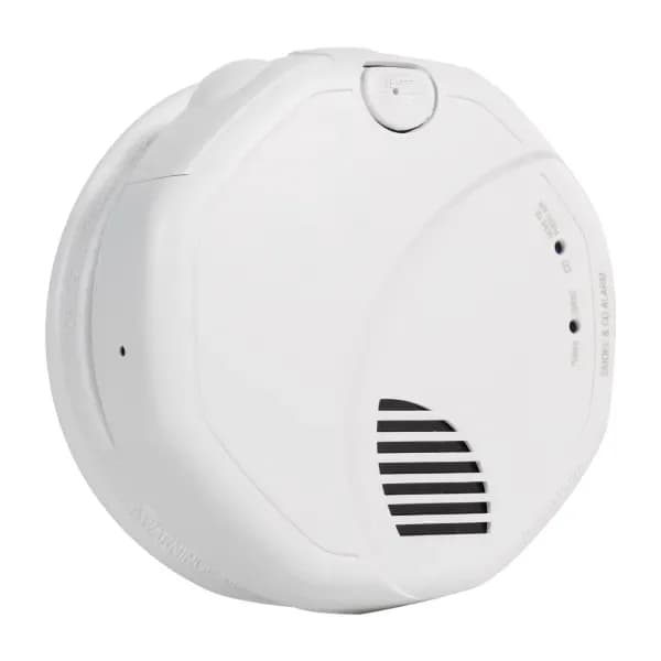 Smoke Fire Alarm Detector With Dual 4K UHD Wifi Night Vision Cameras