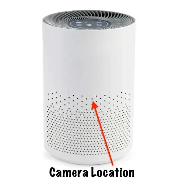 Household HEPA Air Purifier With Wifi 4K UHD Camera