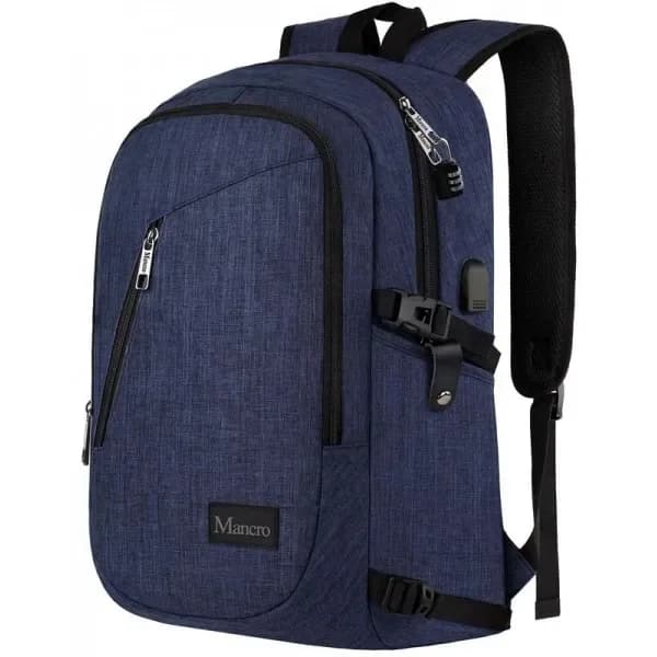 Bulletproof 11 X 14 Armored Level IIIA Ballistic Travel Laptop Backpack (Blue)