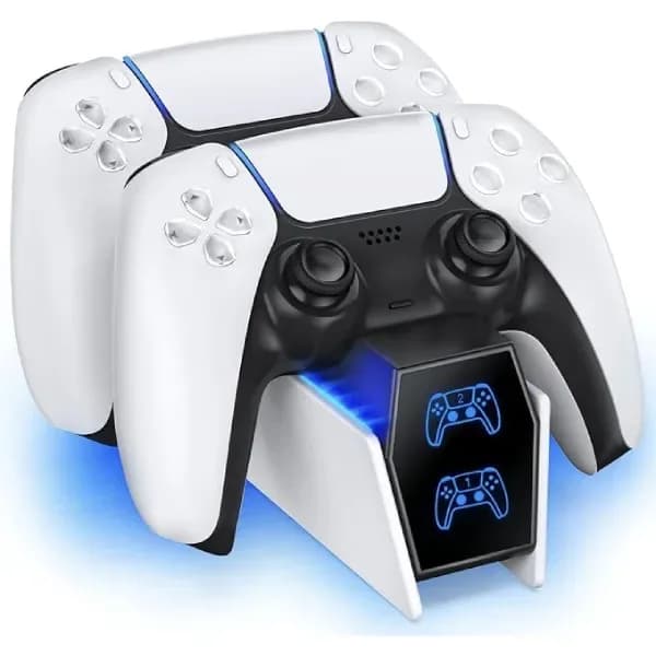 PS5 Controller Charging Station With 4K UHD Wifi Camera