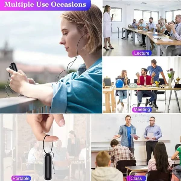 Magnetic 500 Hr Voice Activated Water Proof Recorder