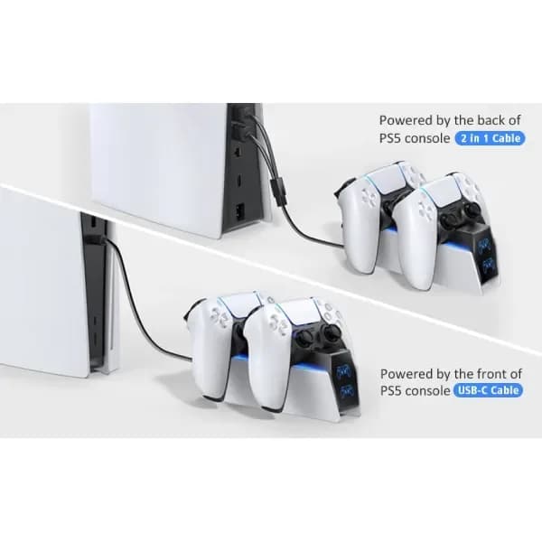 PS5 Controller Charging Station With 4K UHD Wifi Camera
